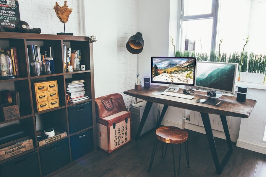 Photo Home Office Clutter